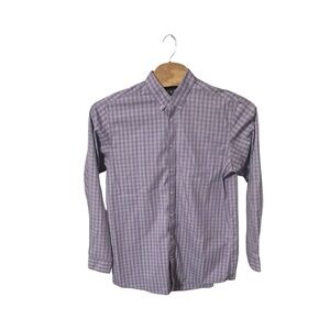 Eddie Bauer Wrinkle Free Relaxed Fit Men’s Button Down Shirt Size Tall Large